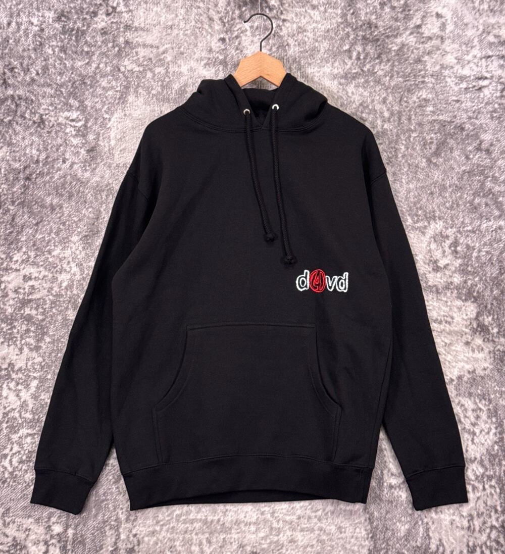 d4vd Official Merch Hoodie Medium Mens Black Pullover Petals To Thorns Tour